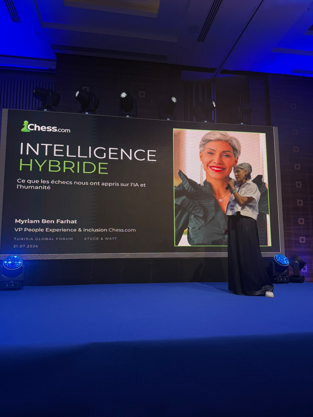 Myriam Ben Farhat keynote at Tunisia Global Forum ATUGE, July 2026