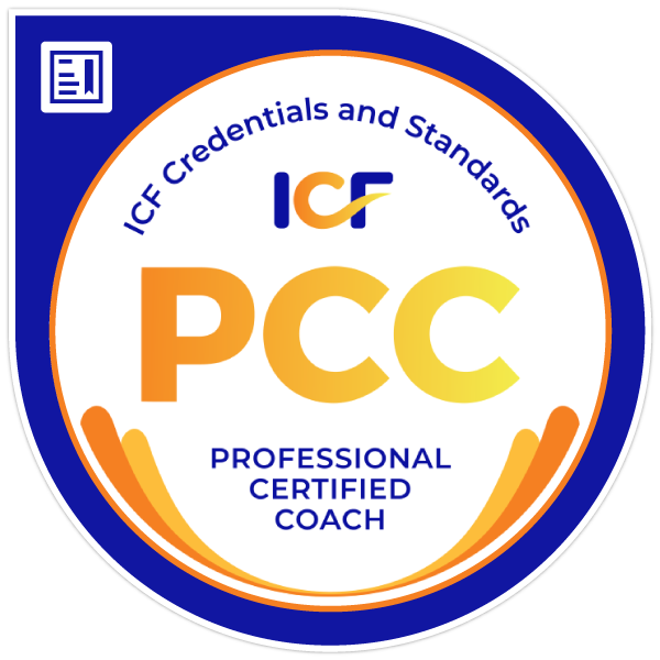 ICF Professional Certified Coach (PCC) badge