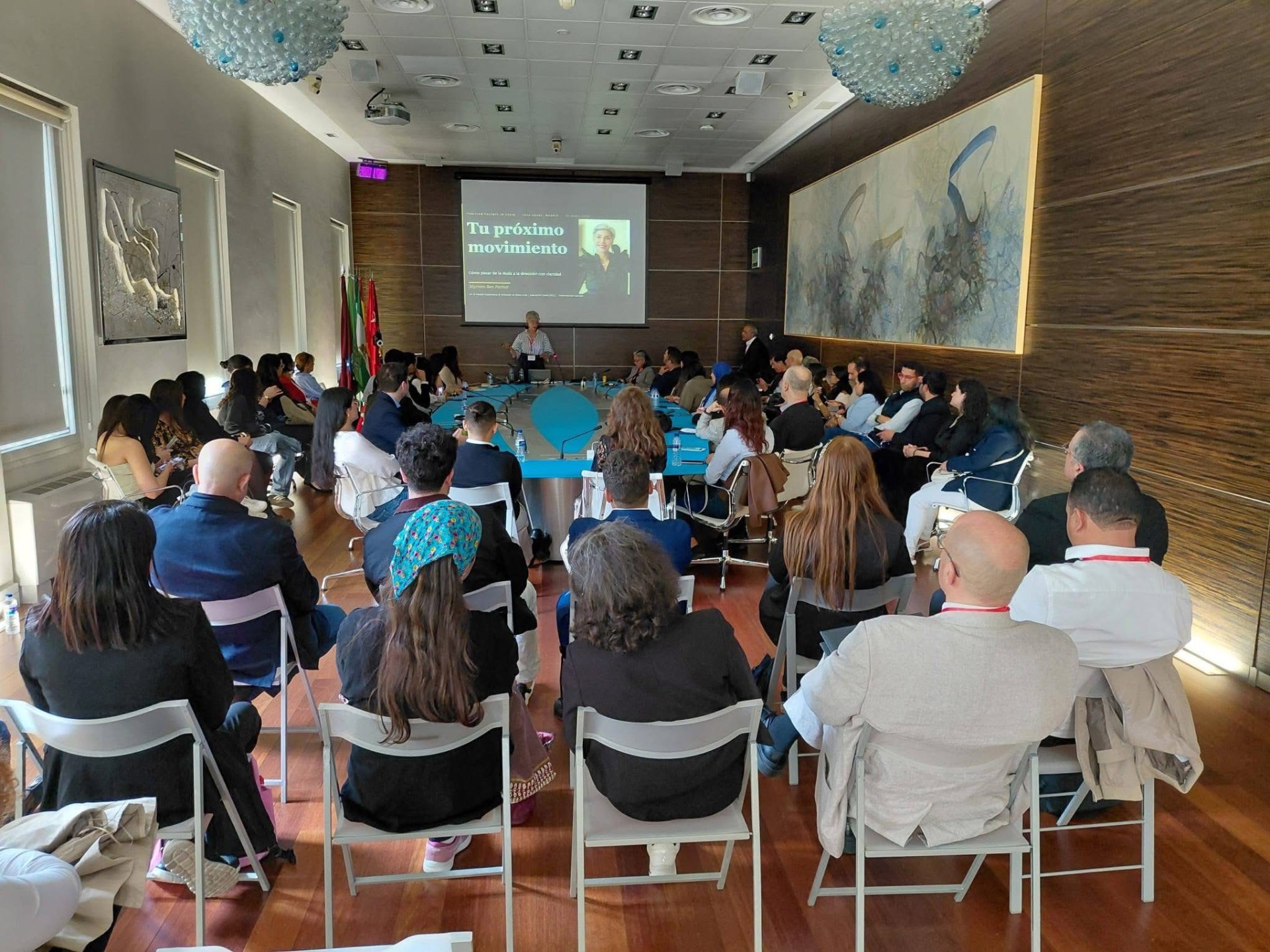 Myriam Ben Farhat keynote at Casa Árabe Madrid